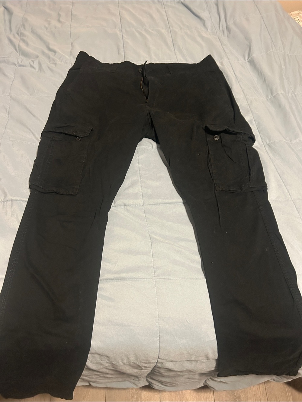 Goodfellow & Co Black Cargo Pants with Side Utility Pockets
